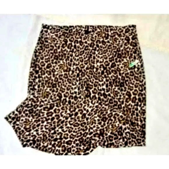 🆕 J CREW Leopard Print Slim Pants Size 2 Style M2017 - Picture 8 of 10